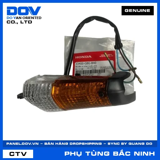 BỘ ĐÈN XI NHAN TRƯỚC PHẢI (đèn báo rẽ) — 33400GBGB40
