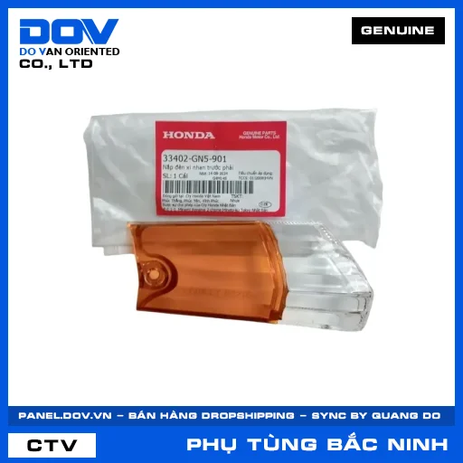 NẮP ĐÈN XI NHAN TRƯỚC PHẢI (đèn báo rẽ) SUPER DREAM — 33402GN5901