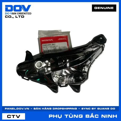 CHÓA ĐÈN XI NHAN TRƯỚC PHẢI (đèn báo rẽ) — 33403KYL841