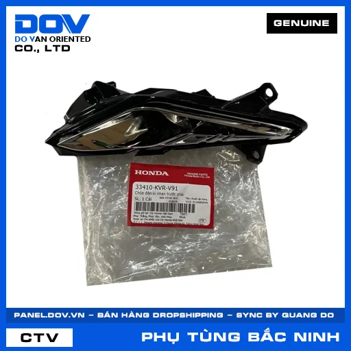 CHÓA ĐÈN XI NHAN TRƯỚC PHẢI (đèn báo rẽ) WAVE ALPHA — 33410KVRV91