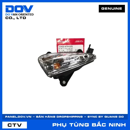 BỘ ĐÈN XI NHAN TRƯỚC TRÁI (đèn báo rẽ) FUTURE NEO — 33450KTM970