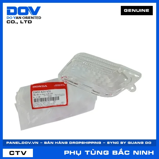 NẮP ĐÈN XI NHAN TRƯỚC TRÁI (đèn báo rẽ) DREAM 110 — 33451KZVV31