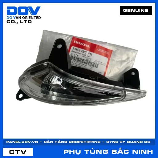 ĐÈN XI NHAN TRƯỚC TRÁI (đèn báo rẽ) AIR BLADE 110 — 33452KVGV41
