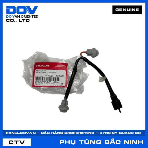 DÂY ĐIỆN ĐÈN XI NHAN TRÁI (đèn báo rẽ) FUTURE 125 — 33455K73V41