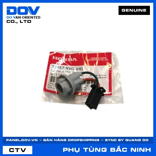 ĐUI ĐÈN XI NHAN TRƯỚC TRÁI (đèn báo rẽ) AIR BLADE 110 — 33457KVGV41