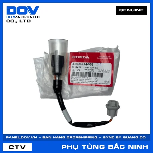 BỘ DÂY ĐÈN XI NHAN TRƯỚC TRÁI (đèn báo rẽ) VISION 110 — 33460K44V01