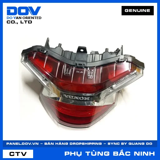 BỘ ĐÈN & CHẮN BÙN SAU (dè) PCX, PCX 125/150 — 33700K97T01