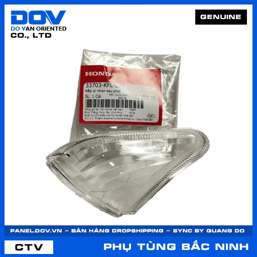 NẮP XI NHAN SAU PHẢI (đèn báo rẽ) WAVE ALPHA — 33703KFLD21