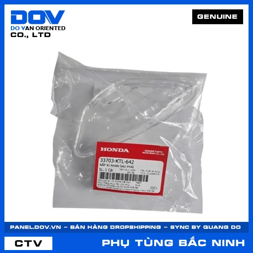 NẮP XI NHAN SAU PHẢI (đèn báo rẽ) — 33703KTL642