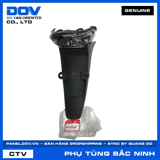 BỘ CHÓA ĐÈN & CHẮN BÙN SAU (dè) WAVE, WAVE 100, WAVE ALPHA — 33710KTL641