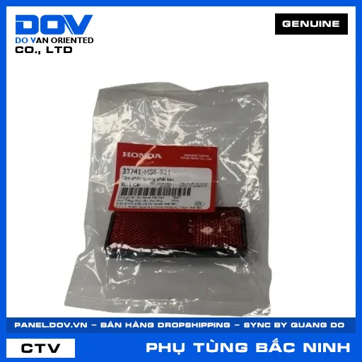 TẤM PHẢN QUANG PHẢI SAU CB1000R, CB250 NIGHTHAWK, CBR150R, DREAM 110 — 33741MS6921
