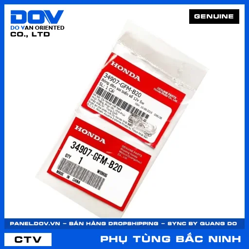 BÓNG ĐÈN SOI BIỂN SỐ 12V 5W LEAD 110 — 34907GFMB20