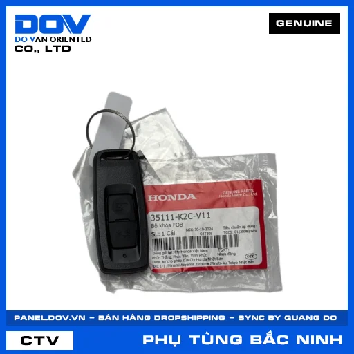 BỘ KHÓA FOB LEAD 125, VISION 110 — 35111K2CV11