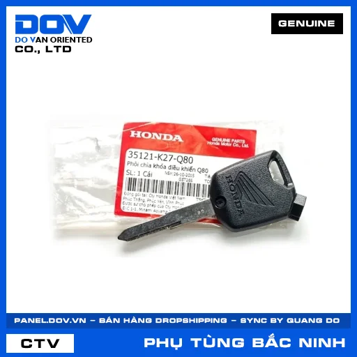 PHÔI CHÌA KHÓA ĐIỀU KHIỂN Q80 — 35121K27Q80