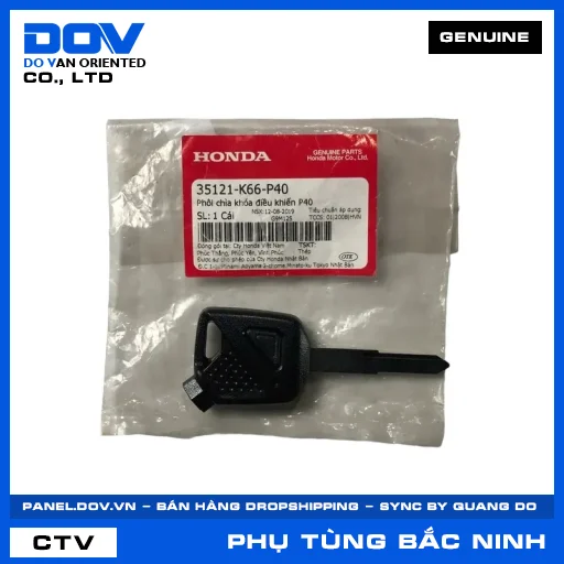 PHÔI CHÌA KHÓA ĐIỀU KHIỂN P40 — 35121K66P40
