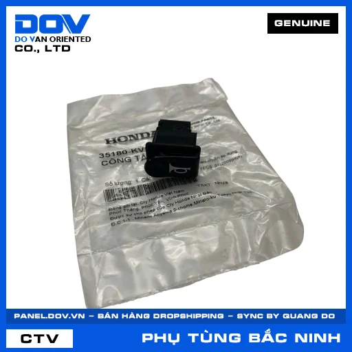 CÔNG TẮC CÒI AIR BLADE 110, WAVE 100, WAVE ALPHA — 35180KVB851