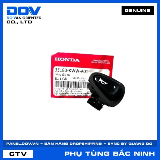CÔNG TẮC CÒI AIR BLADE 110, VISION 110, WAVE RSX 110 — 35180KWWA01