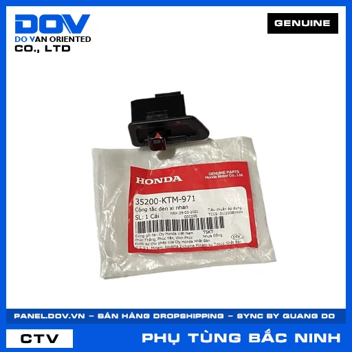 CÔNG TẮC ĐÈN XI NHAN (đèn báo rẽ) FUTURE NEO — 35200KTM971