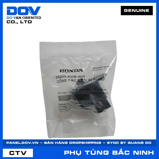 CÔNG TẮC ĐÈN XI NHAN (đèn báo rẽ) AIR BLADE 110, CLICK 110 — 35200KVB900