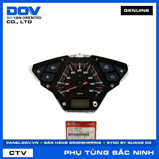 CỤM ĐỒNG HỒ TỐC ĐỘ AIR BLADE 125 — 37210K66V01
