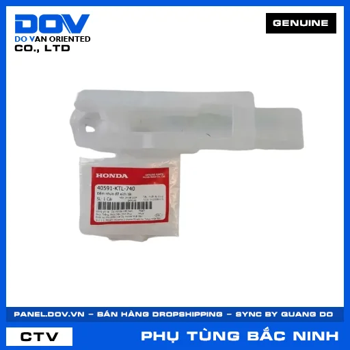 ĐỆM NHỰA ĐỠ XÍCH TẢI (sên) WAVE 100 — 40591KTL740