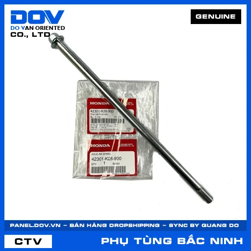 TRỤC BÁNH XE SAU MSX 125 — 42301K26900
