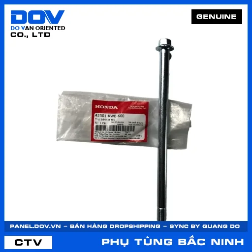 TRỤC BÁNH XE SAU WAVE RSX 110 — 42301KWB600
