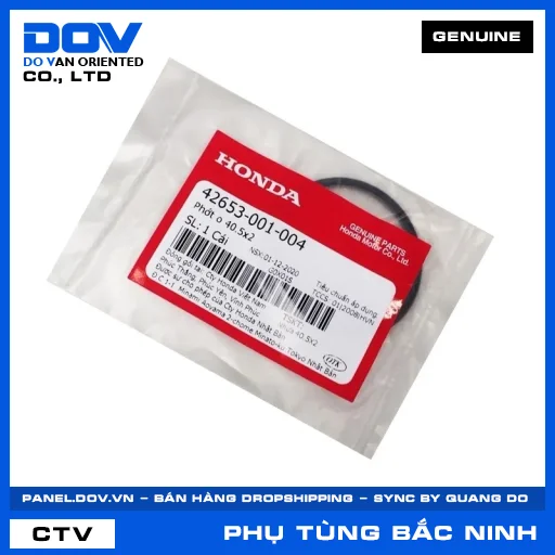PHỚT O 40.5X2 BLADE 110, DREAM 110, FUTURE 125, FUTURE NEO — 42653001004
