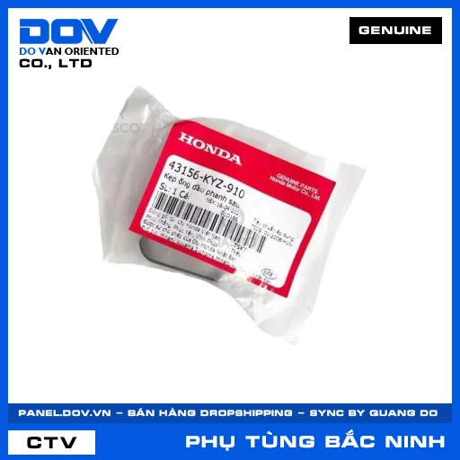 KẸP ỐNG DẦU PHANH SAU (thắng) WINNER 150, WINNER X — 43156KYZ910