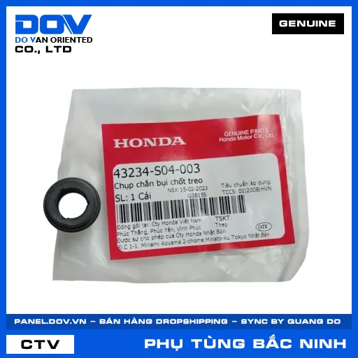 CHỤP CHẮN BỤI CHỐT TREO ADV350, PCX 160, SH 125/150, SH 125/160 — 43234S04003
