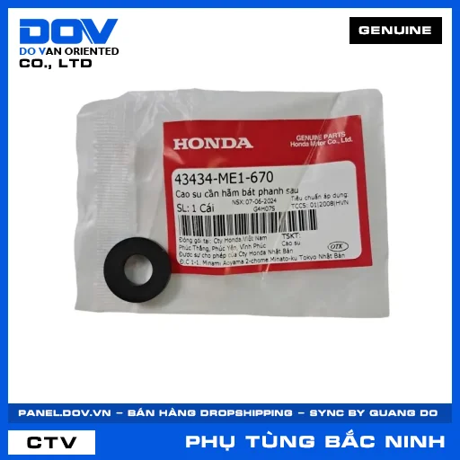 CAO SU CẦN HÃM BÁT PHANH SAU (thắng) BLADE 110, DREAM 110, FUTURE 125, FUTURE NEO — 43434ME1670