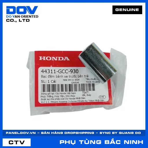 BẠC ĐỆM BÁNH XE TRƯỚC BÊN TRÁI ICON E, LEAD 110, LEAD 125 — 44311GCC930