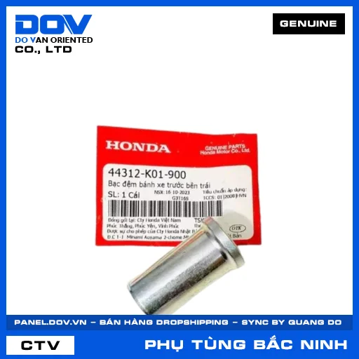 BẠC ĐỆM BÁNH XE TRƯỚC BÊN TRÁI SH 125/150 — 44312K01900