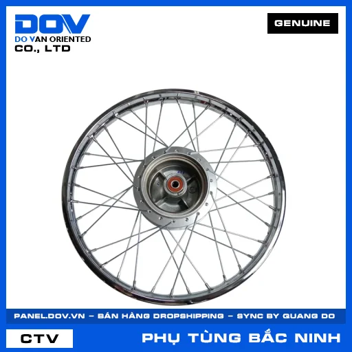 CỤM VÀNH & MOAY Ơ TRƯỚC *NH364 (niềng) WAVE 100, WAVE ALPHA — 44650KRS860ZA