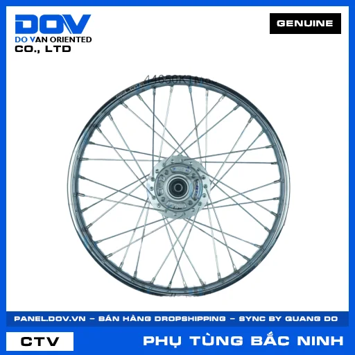 CỤM VÀNH & MOAY Ơ TRƯỚC *NH364 (niềng) FUTURE NEO, WAVE ALPHA — 44650KTM881ZA