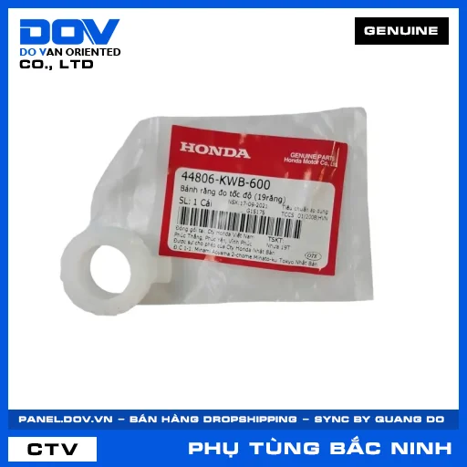 BÁNH RĂNG ĐO TỐC ĐỘ (19RĂNG) BLADE 110, FUTURE 125, WAVE ALPHA, WAVE RSX 110 — 44806KWB600