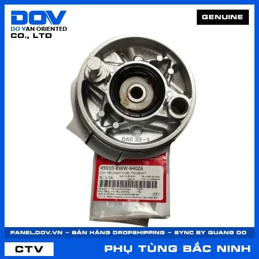 CỤM BÁT PHANH TRƯỚC *NH364M* (thắng) BLADE 110, DREAM 110, WAVE 100, WAVE ALPHA 110 — 45010KWW640ZA