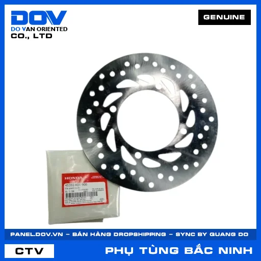 ĐĨA PHANH TRƯỚC (đĩa thắng) SH 125/150 — 45351K01900