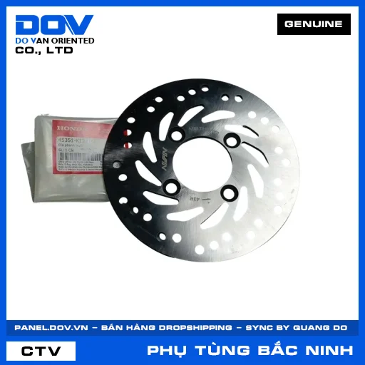 ĐĨA PHANH TRƯỚC (đĩa thắng) LEAD 125 — 45351K12900