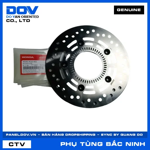 ĐĨA PHANH TRƯỚC (đĩa thắng) AIR BLADE 125/160 — 45351K2ZV01