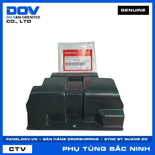 NẮP HỘP ĐỰNG BÌNH ẮCQUY WAVE 100, WAVE ALPHA — 50381KTL740