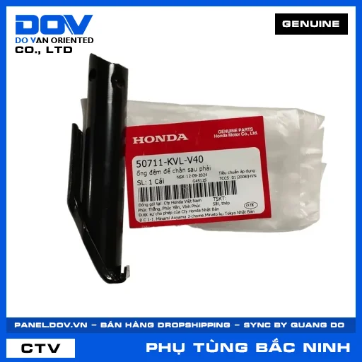ỐNG ĐỆM ĐỂ CHÂN SAU PHẢI WAVE 100, WAVE ALPHA — 50711KVLV40