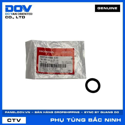 TẤM ĐỆM CAO SU ĐỂ CHÂN CB500X, DREAM 110, NX500 — 50714KBA930