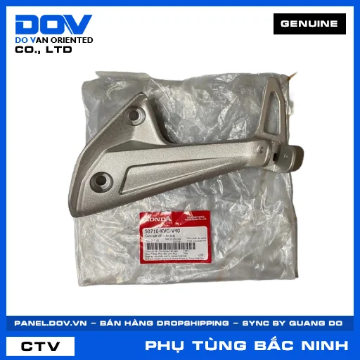 CỤM BẮT ĐỂ CHÂN TRÁI AIR BLADE 110 — 50716KVGV40