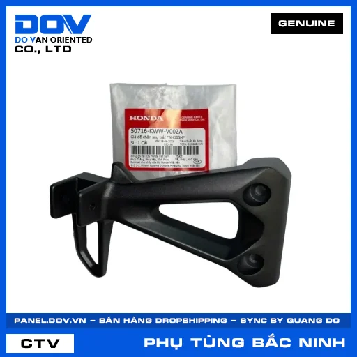 GIÁ ĐỂ CHÂN SAU TRÁI *NH303M* WAVE RSX 110 — 50716KWWV00ZA