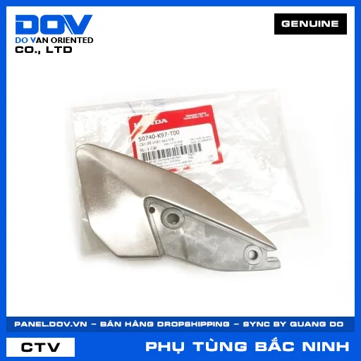 CẦN ĐỂ CHÂN SAU TRÁI PCX, PCX 125/150 — 50740K97T00
