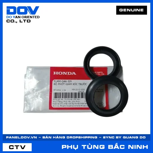BỘ PHỚT GIẢM XÓC TRƯỚC (phuộc) CB250 NIGHTHAWK, LEAD 110 — 51490GAA305
