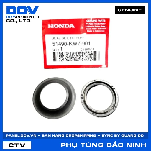 BỘ PHỚT GIẢM XÓC TRƯỚC (phuộc) AIR BLADE 110 — 51490KWZ901