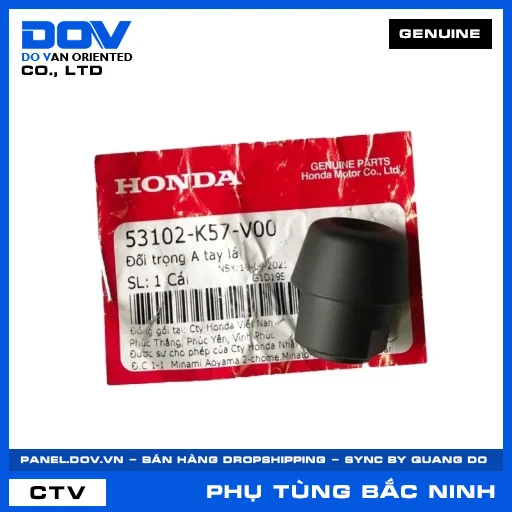 ĐỐI TRỌNG A TAY LÁI BLADE 110, WAVE ALPHA 110, WAVE RSX 110 — 53102K57V00