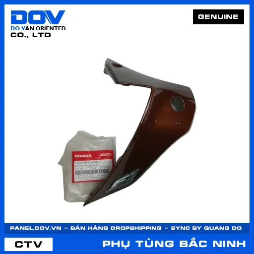 Bộ ốp trái nắp trước tay lái * SH — 53200KTGV00ZC